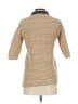Paul & Joe Tweed Tan Pullover Sweater Size Sm (1) - photo 2