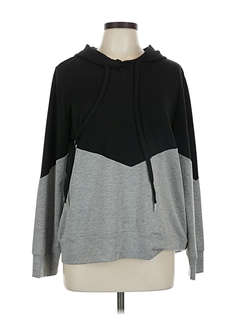 Pre-owned Kaileigh Pullover Hoodie In Gray