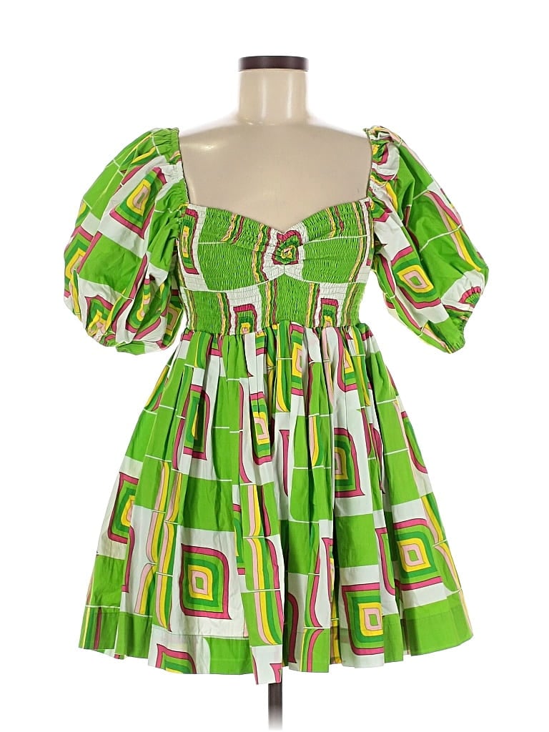 Pre-owned S/w/f Cocktail Dress In Green