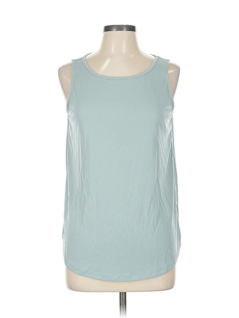 Pre-owned 24/7 Maurices Sleeveless T-shirt In Blue