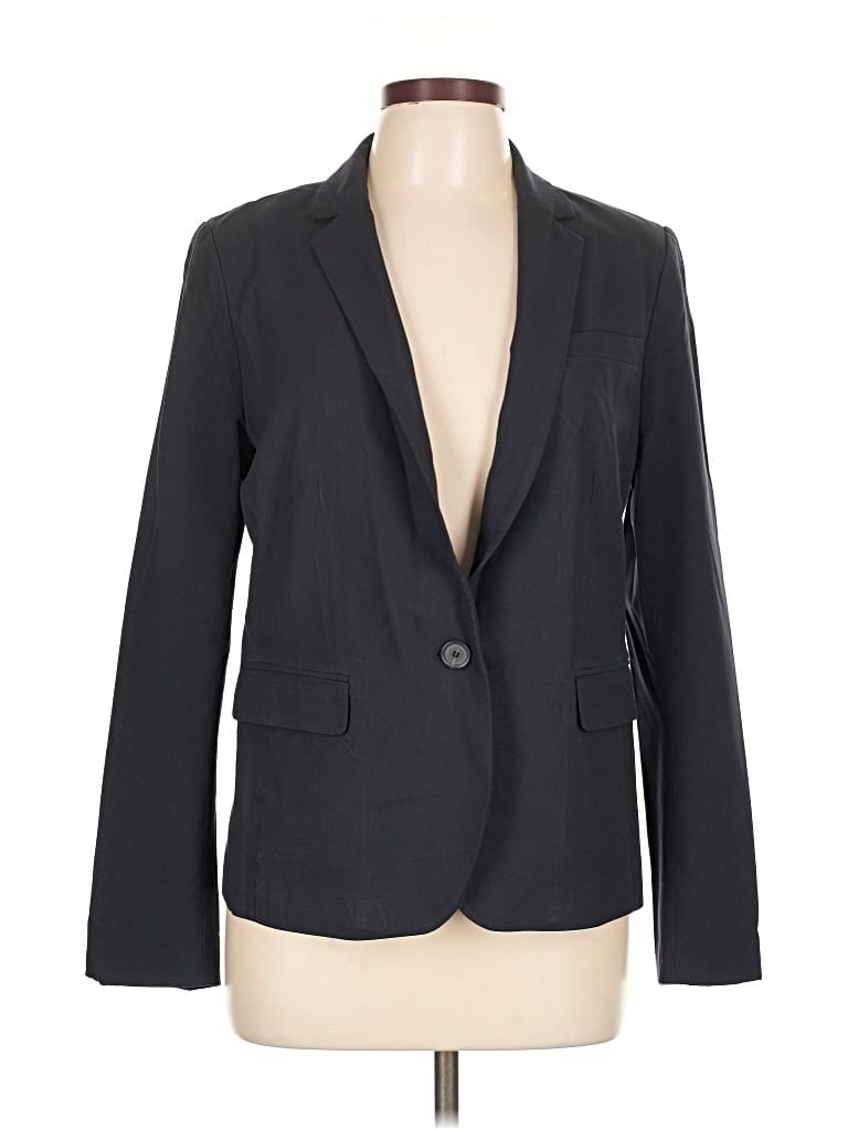 Pre-owned Ann Taylor Blazer Jacket In Gray