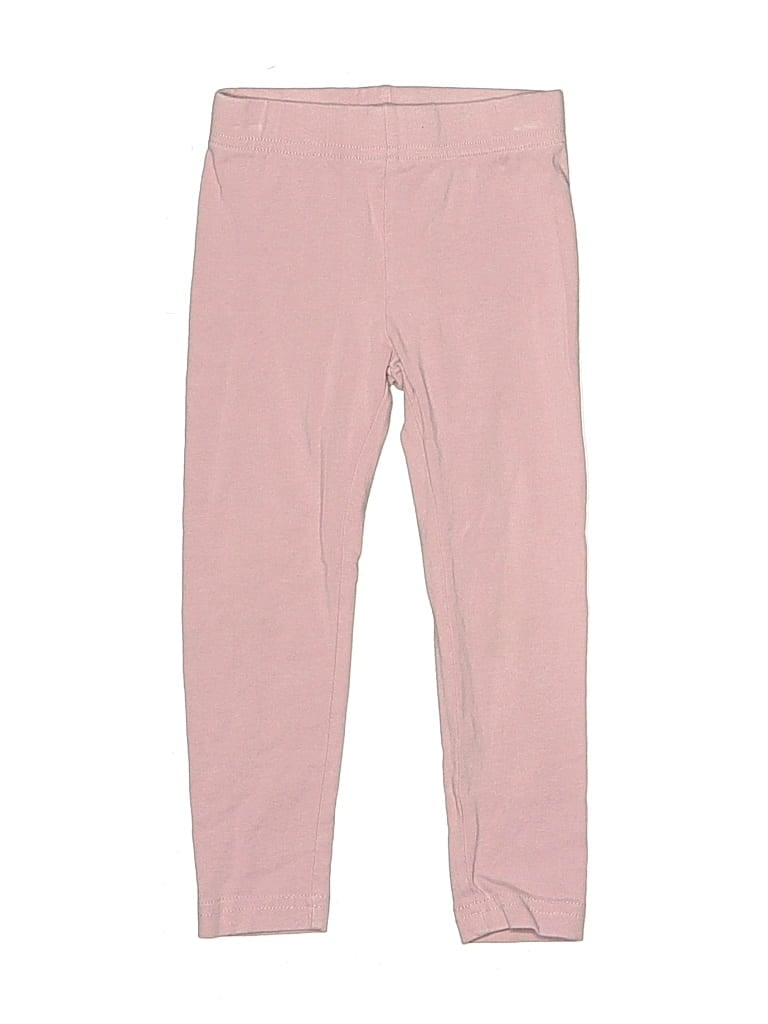 Pre-owned Carter's Kids' Active Pants In Pink
