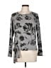 t.la Gray Long Sleeve Top Size M - photo 1