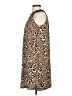 ECI Animal Print Brown Casual Dress Size 2 - photo 4