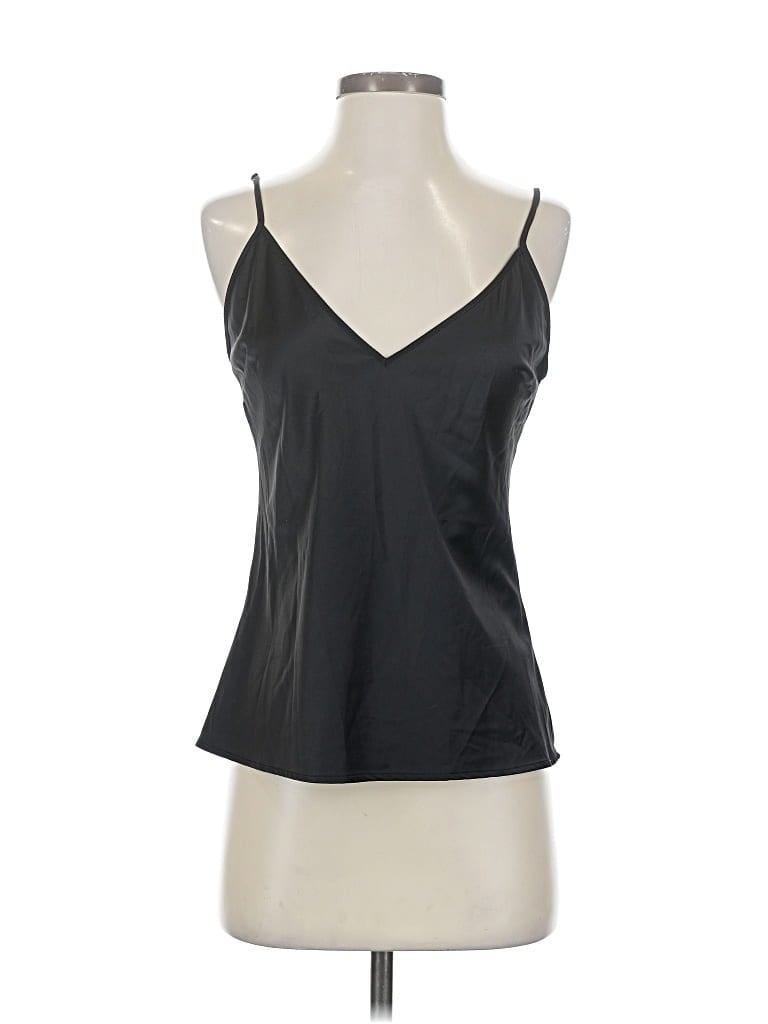 Pre-owned Zara Tank Top Black Halter Neckline Tops