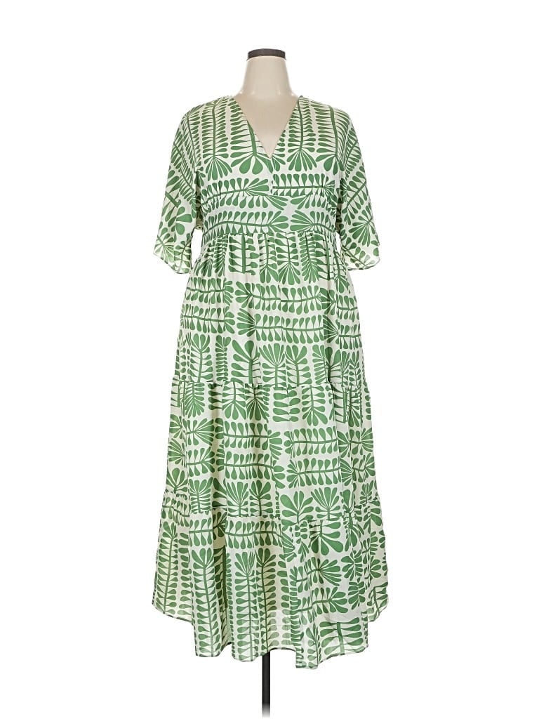 Baltic Born Casual Dress In Green