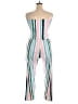 Doublju Stripes Pink Blue Jumpsuit Size 1X - photo 2