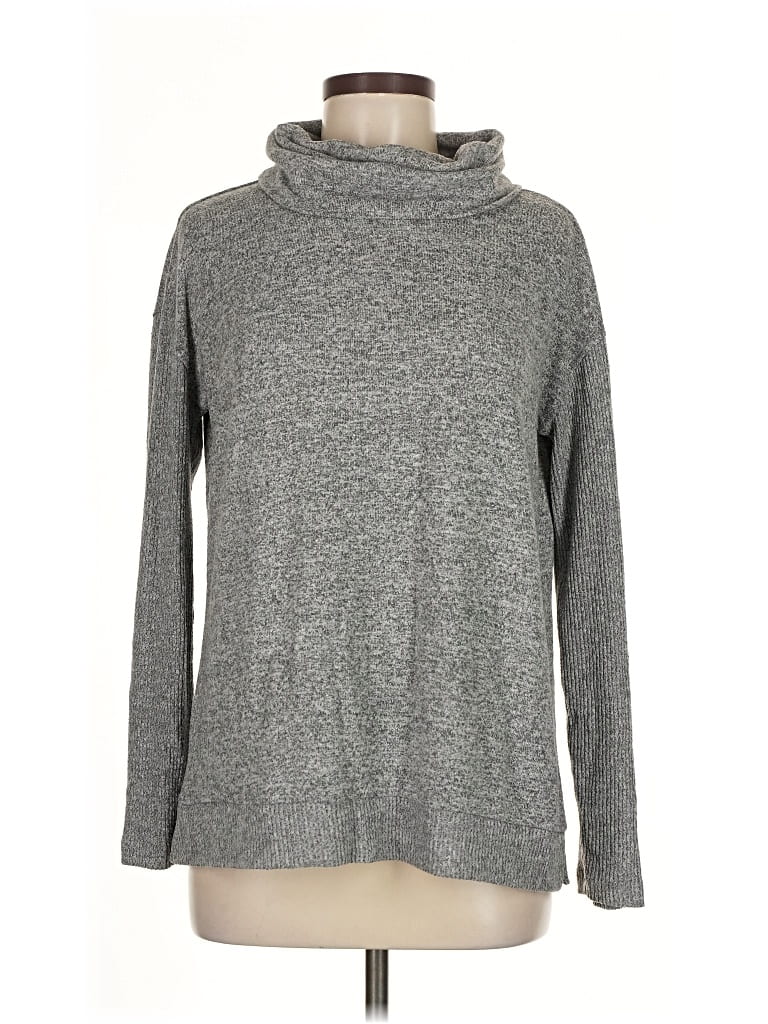 Pre-owned Workshop Republic Clothing Turtleneck Sweater In Gray