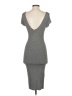 Zara Chevron-herringbone Gray Casual Dress Size S - photo 2