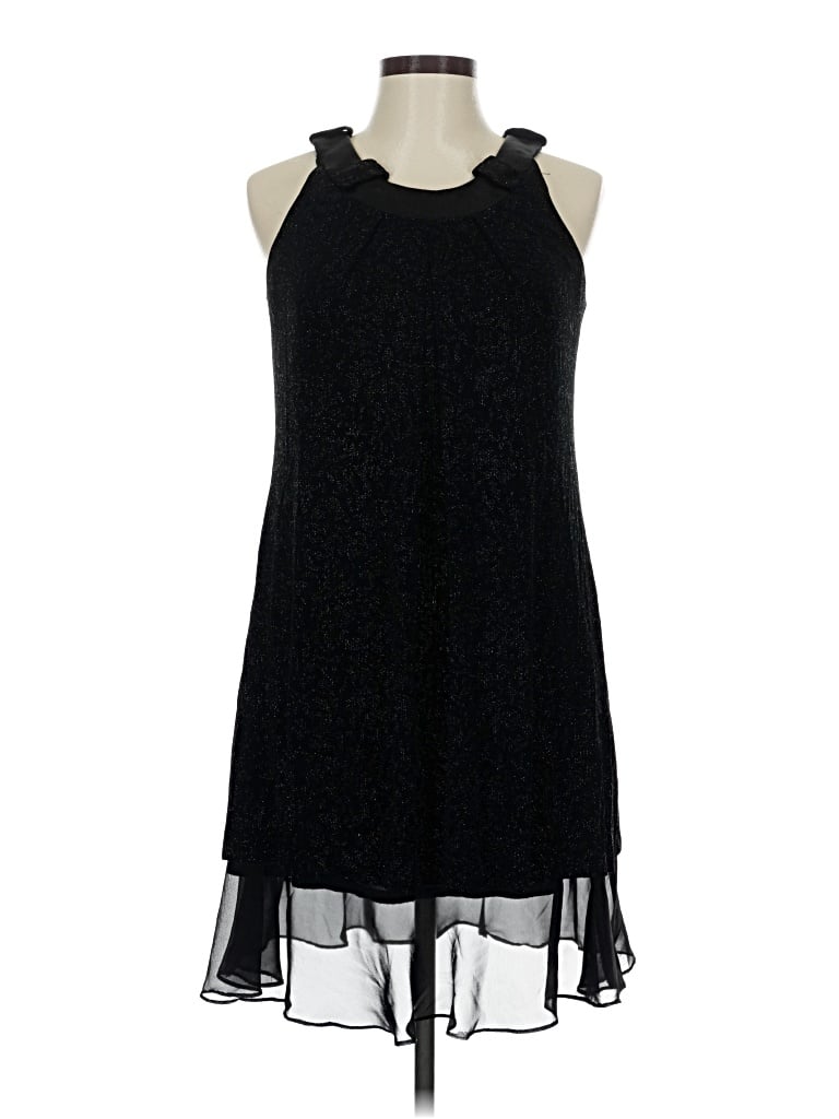 Pre-owned R & M Richards Cocktail Dress In Black