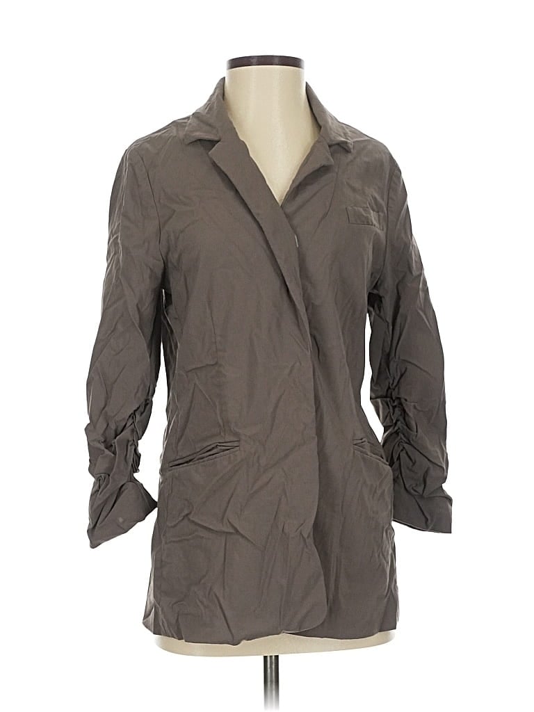 Pre-owned Elliott Lauren Trenchcoat In Gray