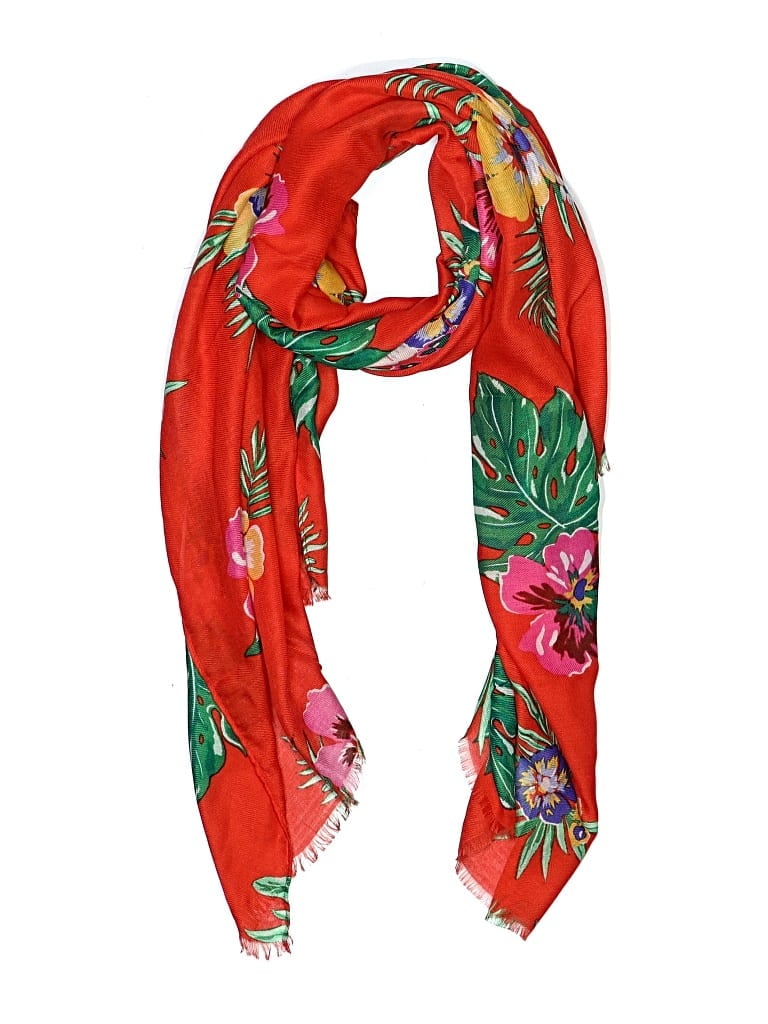 Pre-owned Unbranded Scarf In Orange