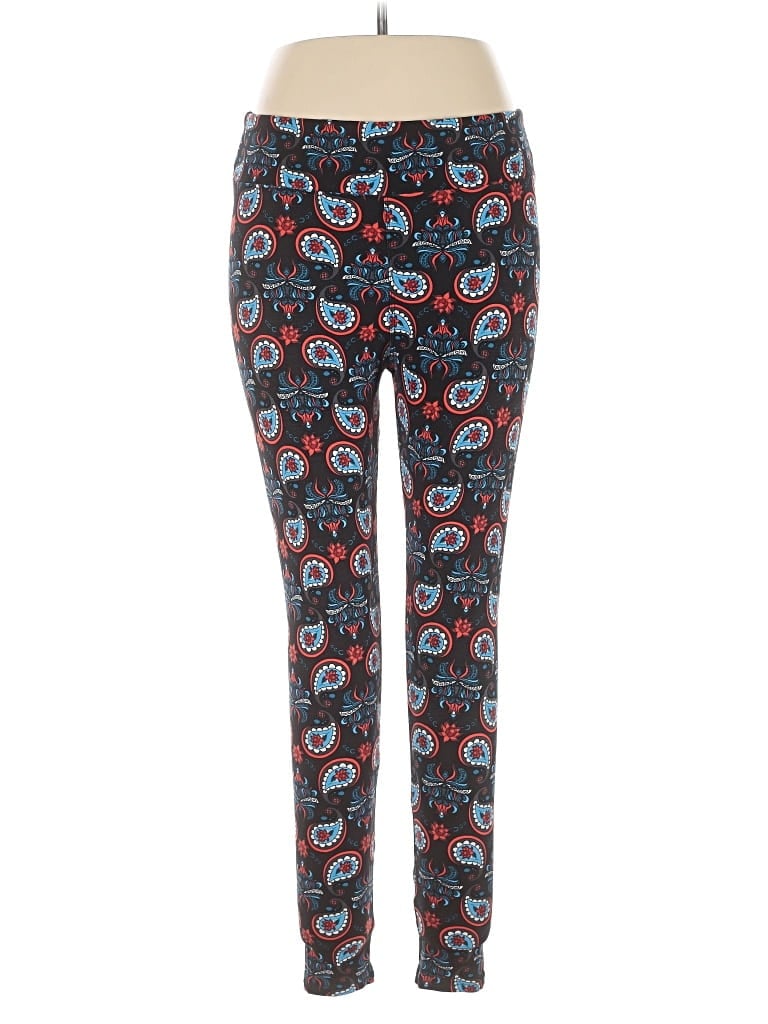 Pre-owned Lularoe Leggings In Blue