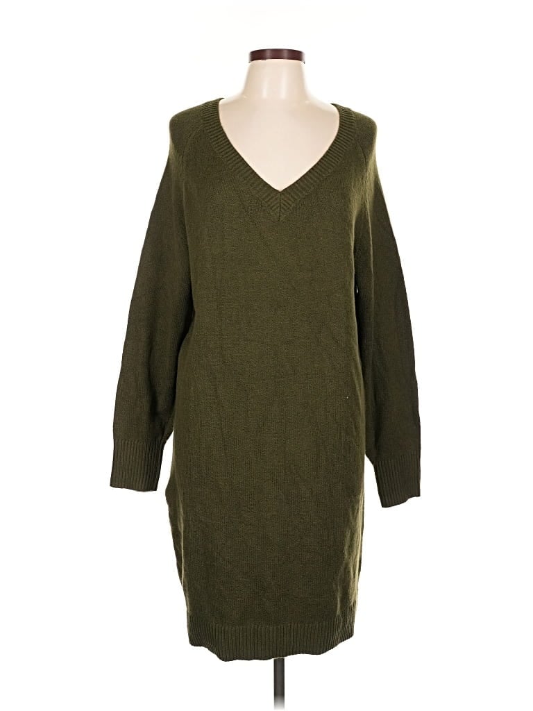 Pre-owned Old Navy Pullover Sweater In Green