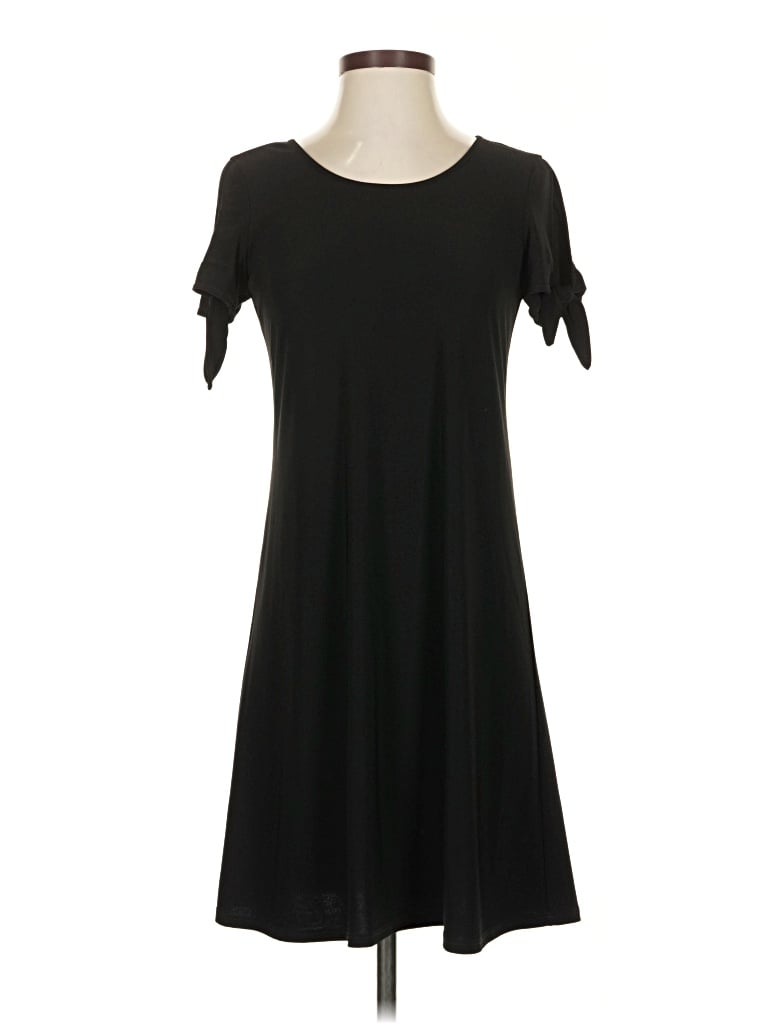 Pre-owned Msk Casual Dress In Black