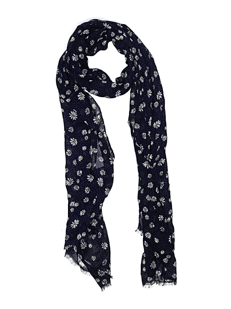 Pre-owned Unbranded Scarf In Blue