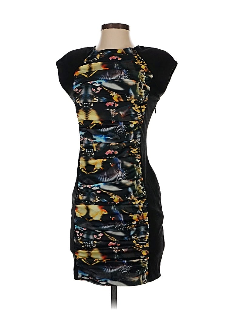 Pre-owned Ted Baker Cocktail Dress In Black