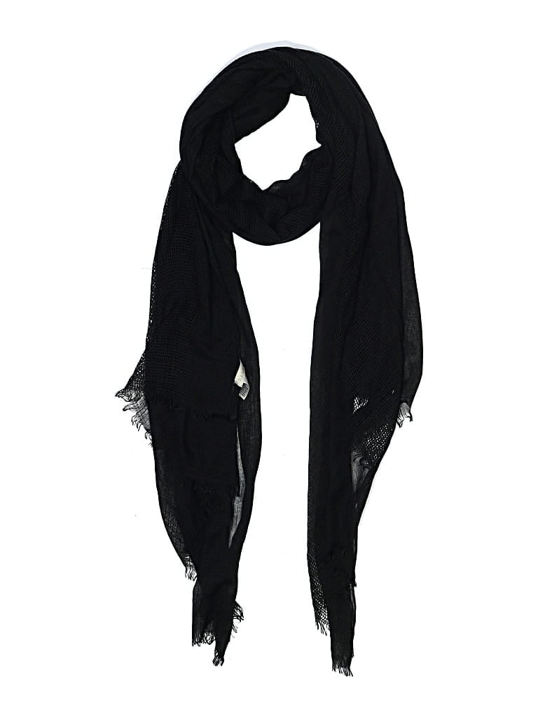 Pre-owned Hinge Scarf In Black