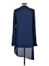 BCBGMAXAZRIA 100% Polyester Blue Long Sleeve Blouse Size XXS - photo 2