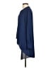 BCBGMAXAZRIA 100% Polyester Blue Long Sleeve Blouse Size XXS - photo 5