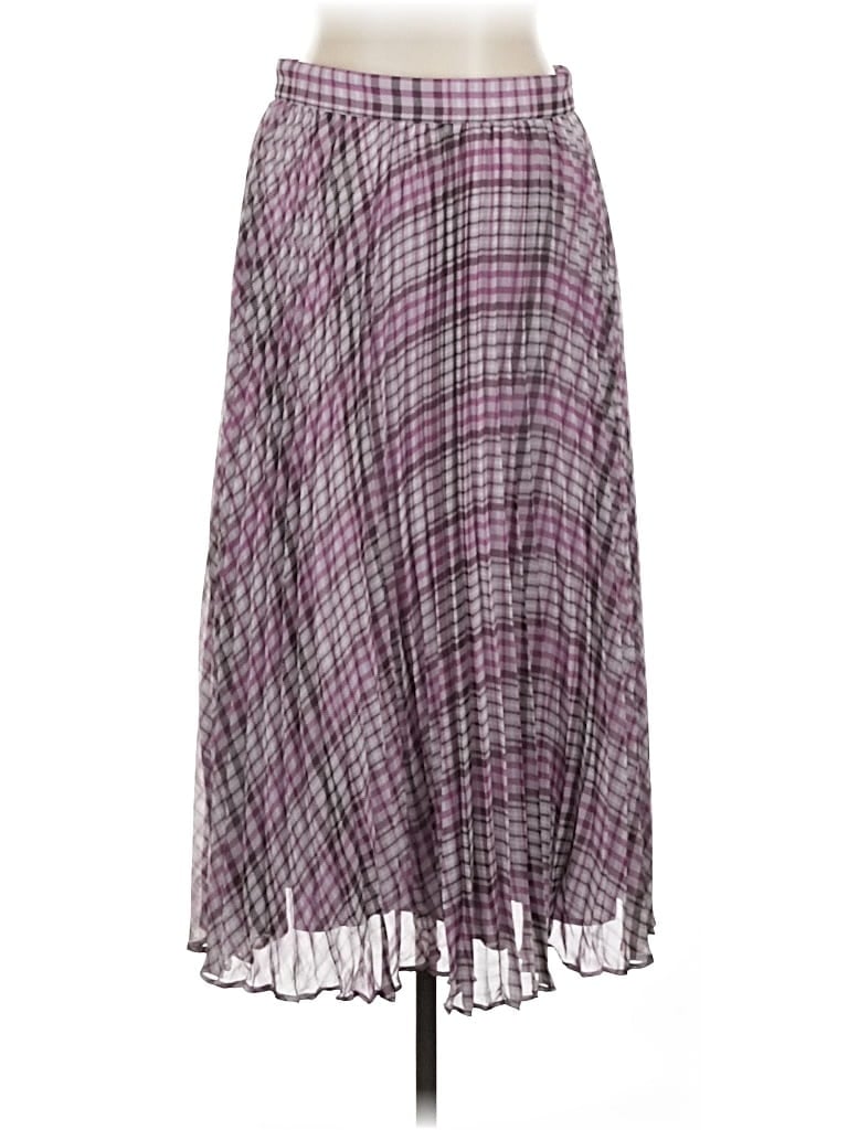Pre-owned Ann Taylor Casual Skirt In Purple