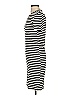 Pieces Stripes Black Casual Dress Size S - photo 5
