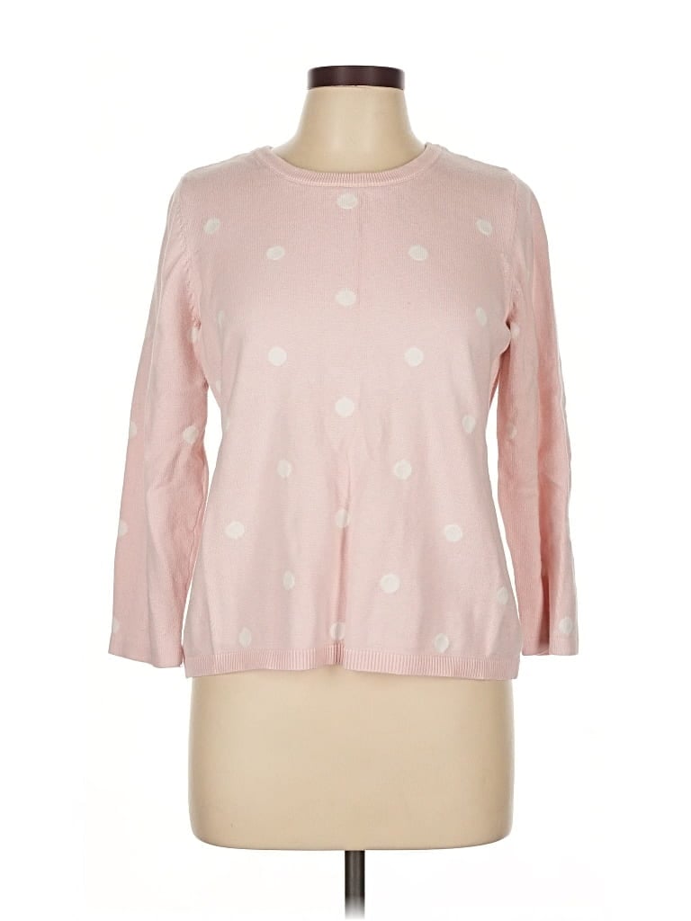 Pre-owned Talbots Outlet Pullover Sweater In Pink