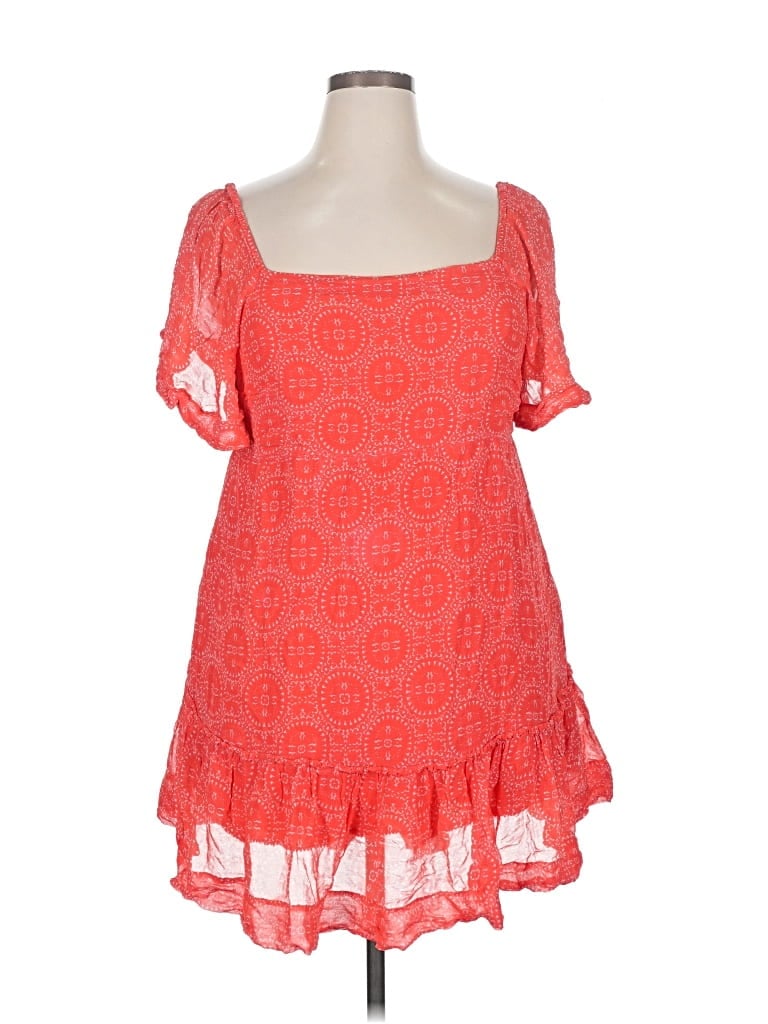 Pre-owned Maeve By Anthropologie Casual Dress In Orange