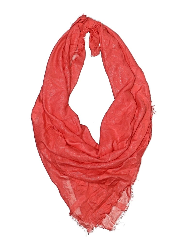 Pre-owned Unbranded Scarf In Orange