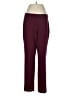 Chaus Color Block Burgundy Dress Pants Size 6 - photo 1