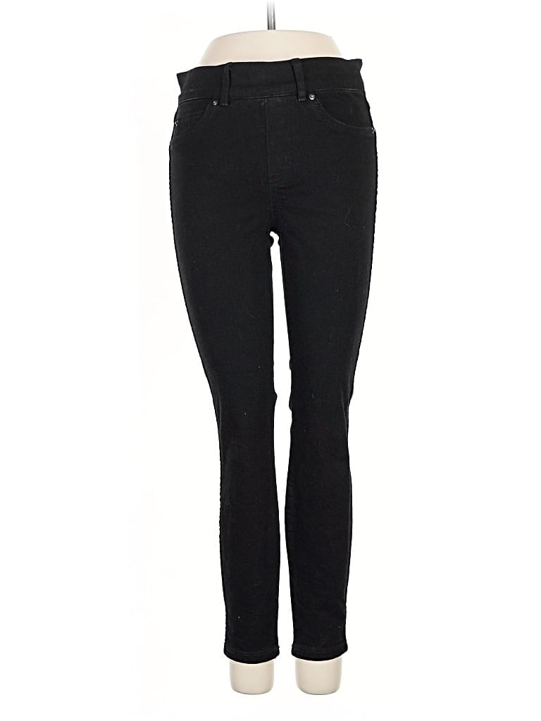 Pre-owned Spanx Jeans In Black