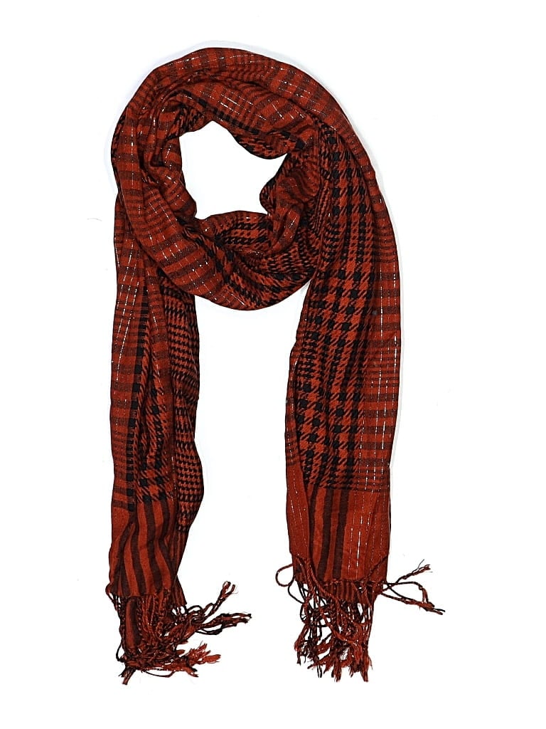 Pre-owned Unbranded Scarf In Brown