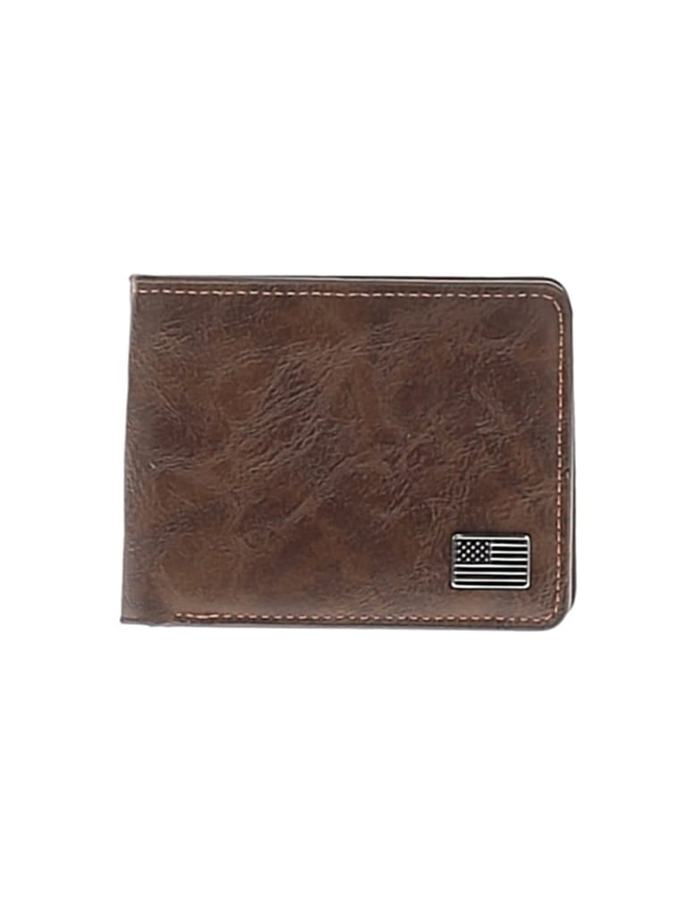 Pre-owned Unbranded Wallet In Brown
