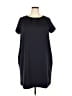 Lands' End Solid Black Casual Dress Size 20 - photo 1