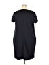 Lands' End Solid Black Casual Dress Size 20 - photo 2