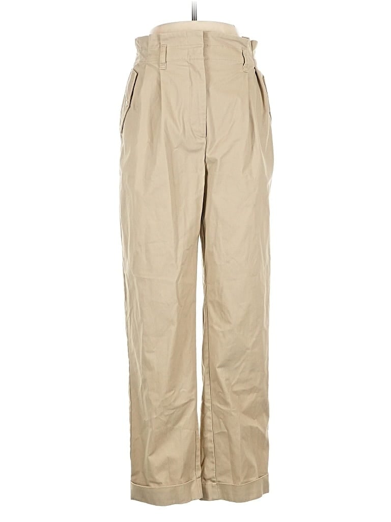 Pre-owned H&m Khaki Pant In Brown