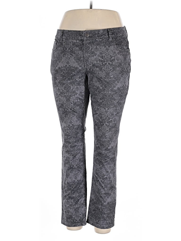Pre-owned Sonoma Life + Style Jeggings In Gray
