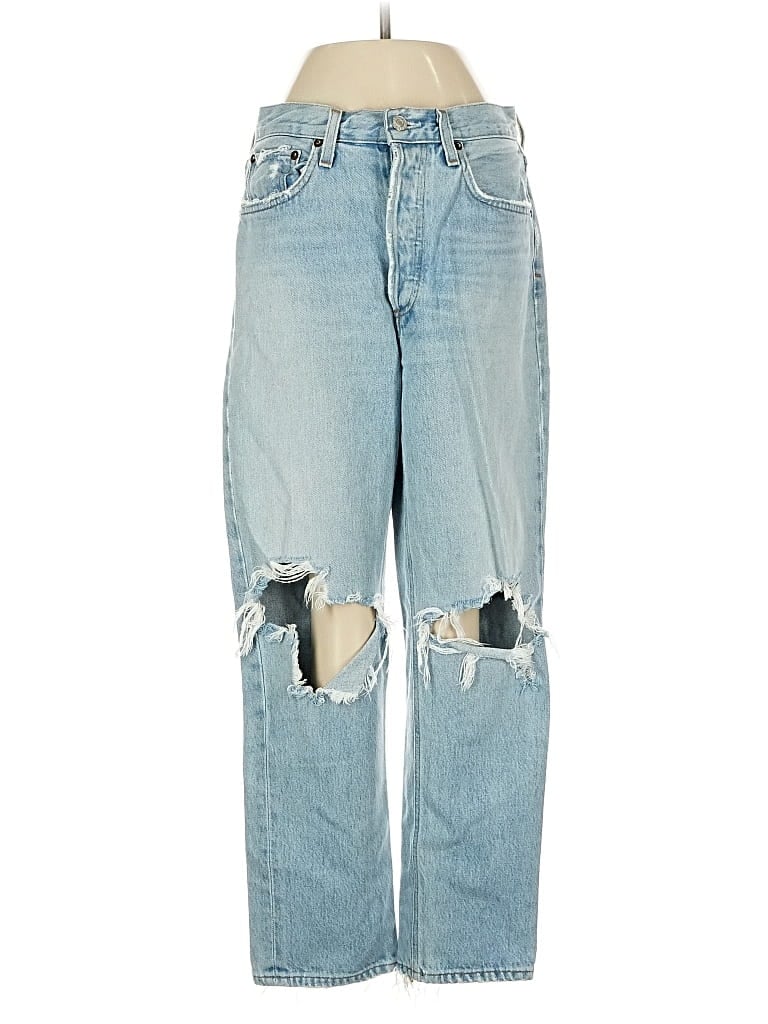Pre-owned Agolde Jeans In Blue