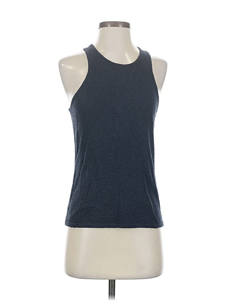 Pre-owned Theory Sleeveless Top Gray Halter Neckline Tops