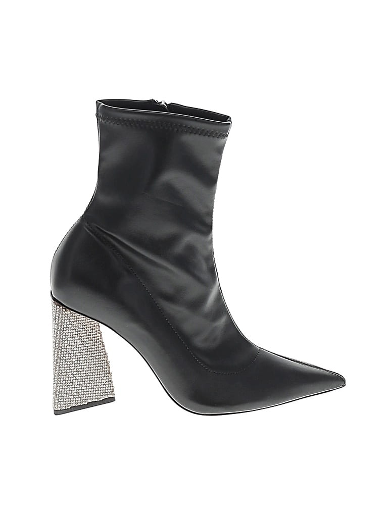 Pre-owned Schutz Ankle Boots In Black