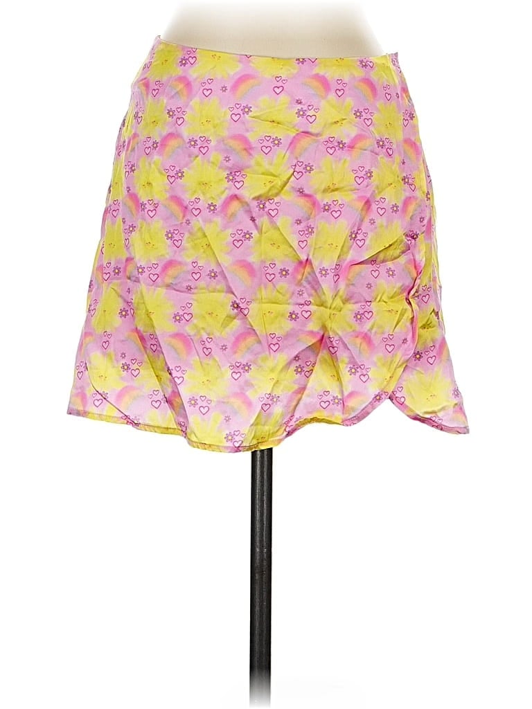Pre-owned Assorted Brands Casual Skirt In Yellow