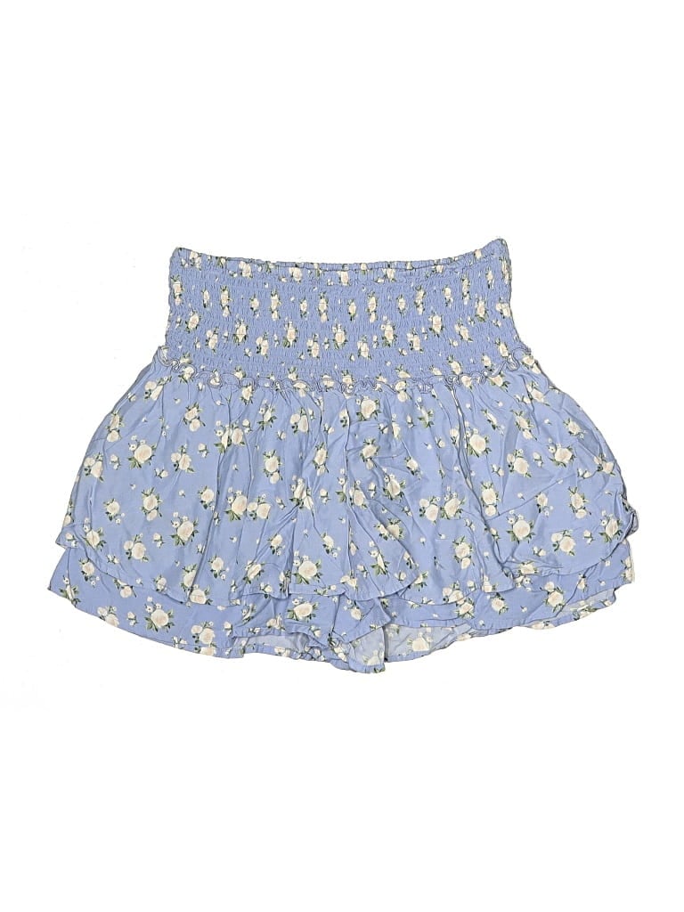 Pre-owned Hollister Skort In Blue