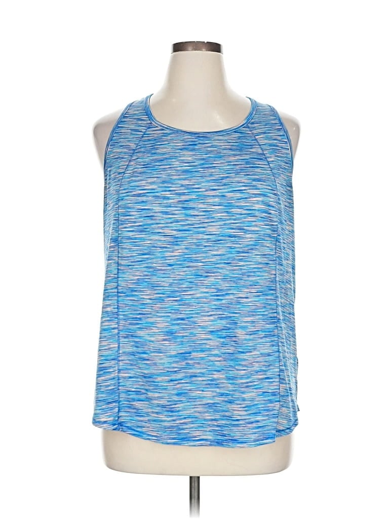 Pre-owned Tek Gear Active Tank Top In Blue