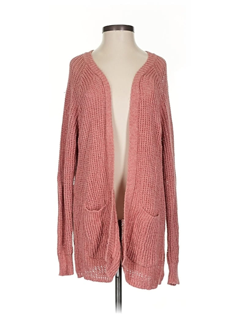 Pre-owned Billabong Cardigan Sweater In Pink