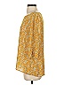 HD in Paris 100% Polyester Yellow 3/4 Sleeve Blouse Size 4 - photo 5