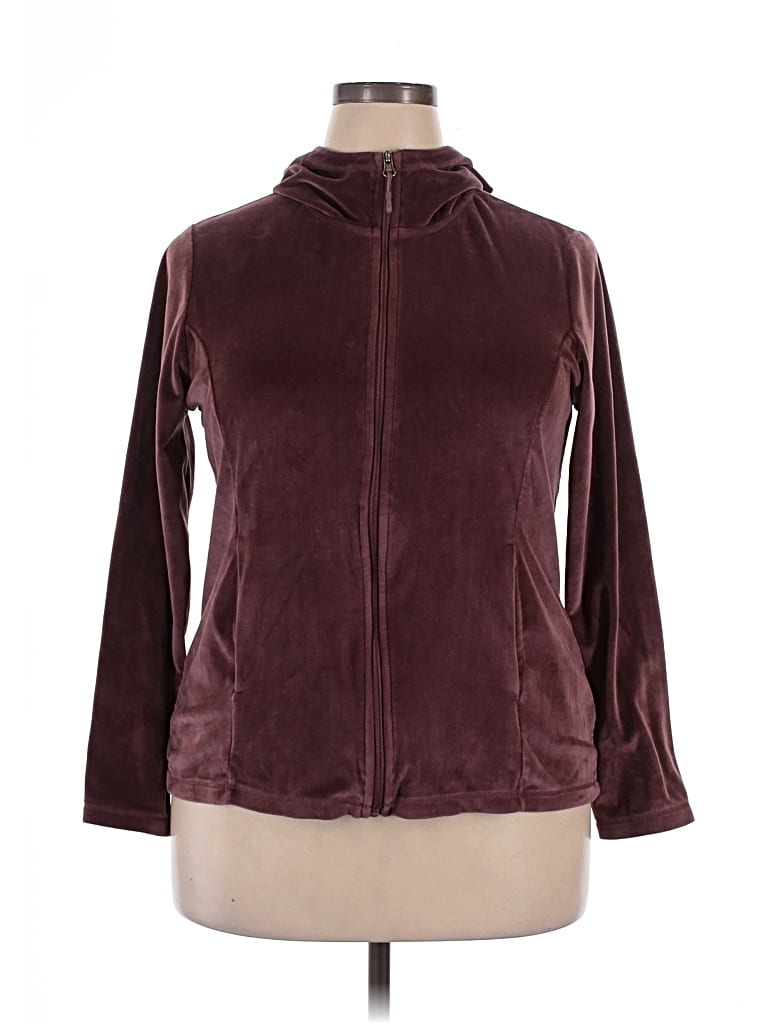 Pre-owned 32 Degrees Zip Up Hoodie In Pink