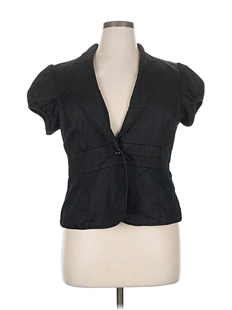 Pre-owned Studio 1940 Blazer Jacket In Black