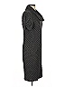 Evan Picone Houndstooth Gray Casual Dress Size 10 - photo 4