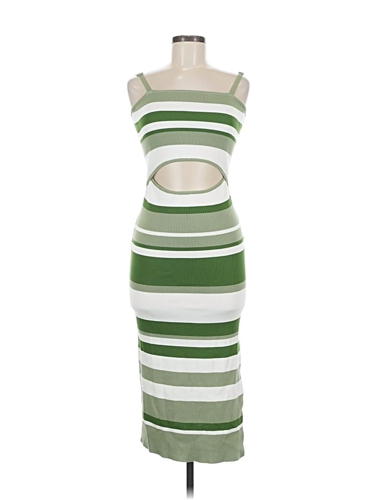 Pre-owned Hello Molly Casual Dress In Green