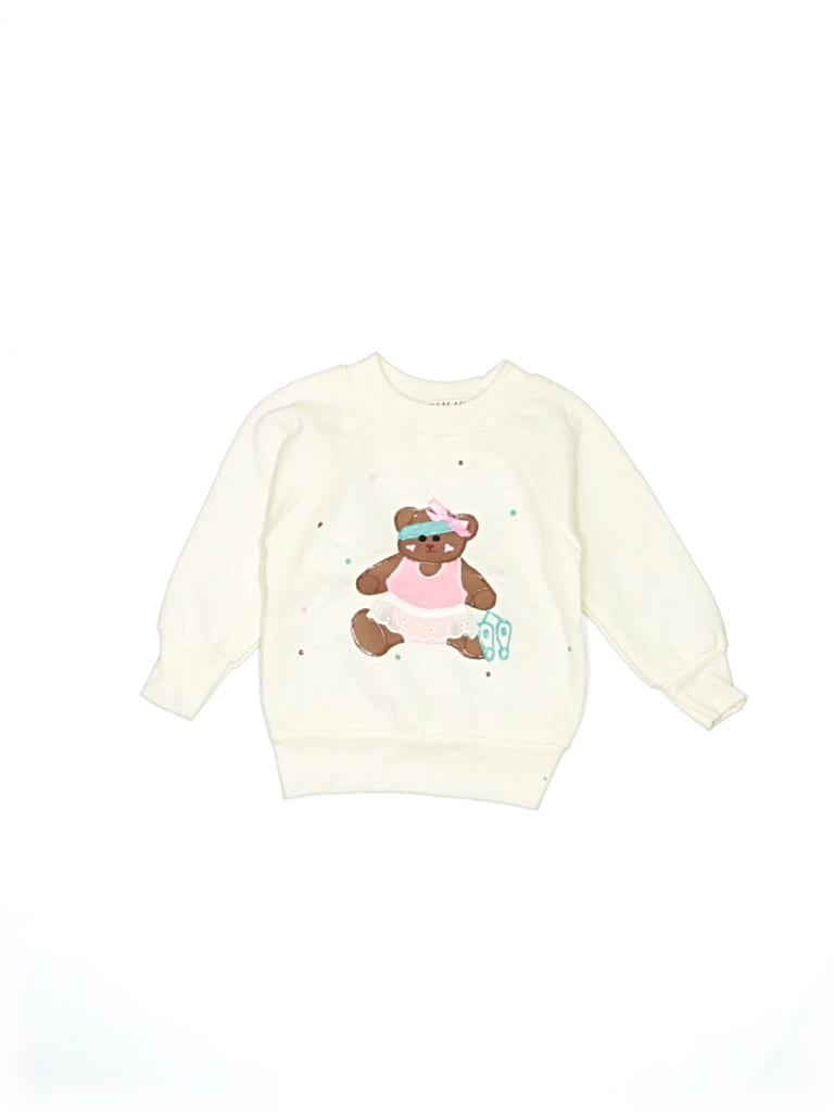 Pre-owned Assorted Brands Babies' Pullover Sweater In White